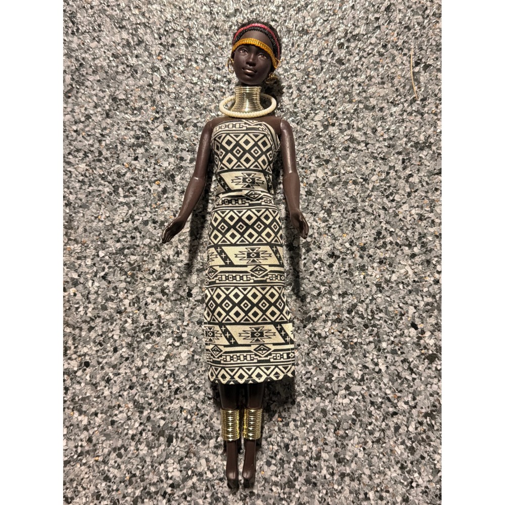 Mattel Barbie Dolls of the World Ndebele South Africa 1999 Black Doll 24657